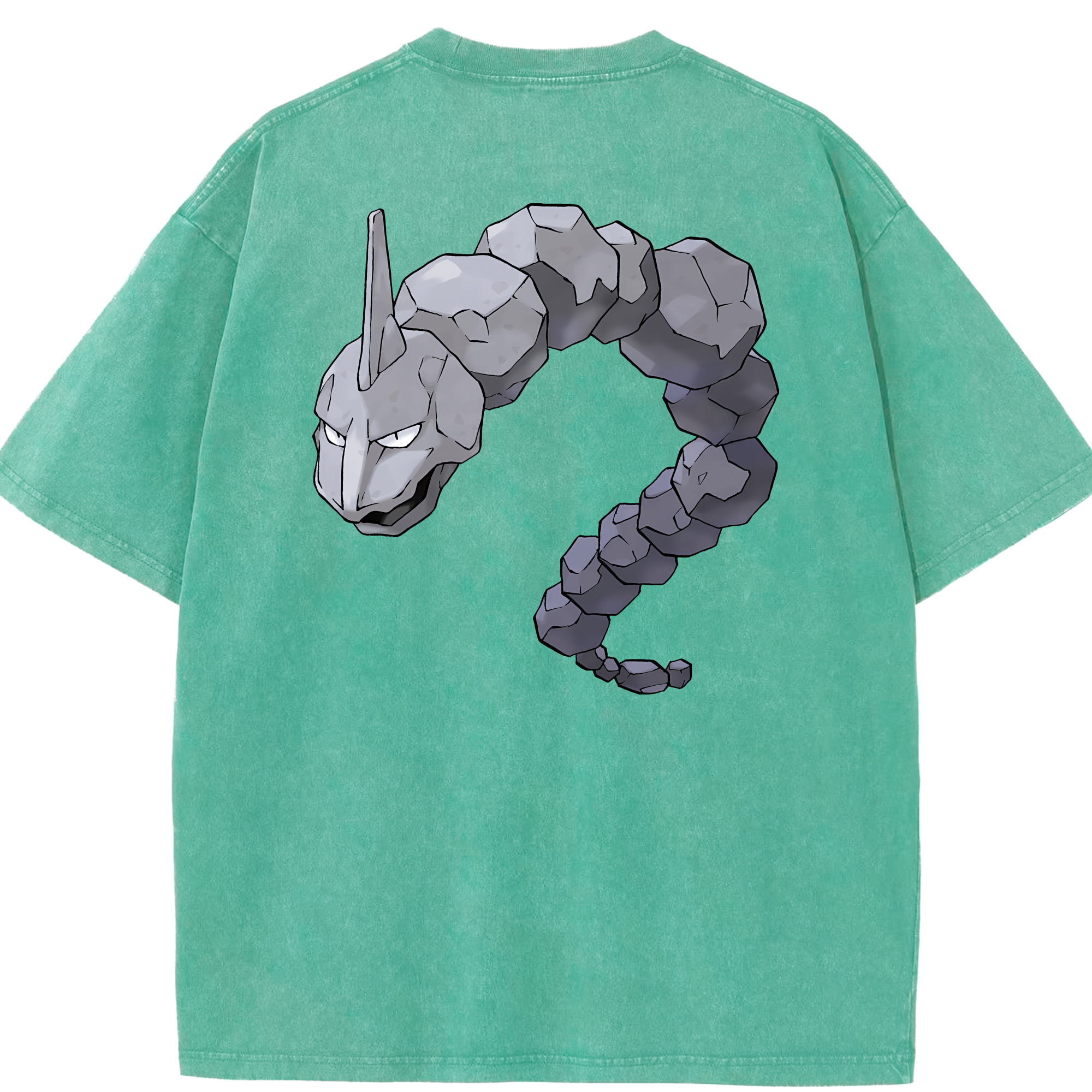 （画像用） ポケットモンスター Pokémon 綿100% ヴィンテージ風 半袖Tシャツ（背面プリント）